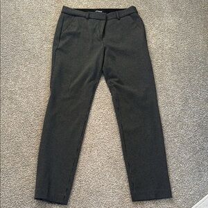 Women’s Black Pinstripe Pants - Size 10